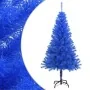 Árbol de Navidad artificial con soporte PVC azul 120 cm by , Christmas trees - Ref: Foro24-329181, Price: 23,57 €, Discount: %