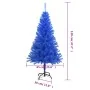 Árbol de Navidad artificial con soporte PVC azul 120 cm by , Christmas trees - Ref: Foro24-329181, Price: 23,57 €, Discount: %