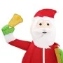 Papá Noel de Navidad decorativo con LEDs tela lujosa 180 cm by , Christmas lights - Ref: Foro24-329763, Price: 151,79 €, Disc...