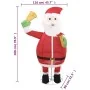 Papá Noel de Navidad decorativo con LEDs tela lujosa 180 cm by , Christmas lights - Ref: Foro24-329763, Price: 151,79 €, Disc...