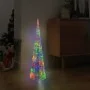 Pirámide decorativa cono acrílico luces LED de colores 90 cm de , Luces de Navidad - Ref: Foro24-329804, Precio: 54,55 €, Des...