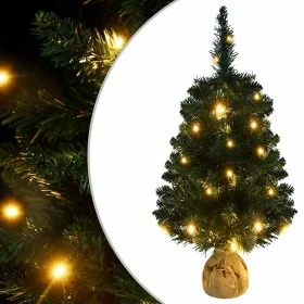 Árbol de Navidad preiluminado con luces y soporte verde 90 cm by , Christmas trees - Ref: Foro24-332849, Price: 22,57 €, Disc...