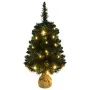 Árbol de Navidad preiluminado con luces y soporte verde 90 cm by , Christmas trees - Ref: Foro24-332849, Price: 22,57 €, Disc...