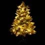 Árbol de Navidad con luces y piñas PVC PE verde 120 cm by , Christmas trees - Ref: Foro24-344295, Price: 74,52 €, Discount: %