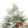 Árbol de Navidad con luces y piñas PVC PE verde 120 cm by , Christmas trees - Ref: Foro24-344295, Price: 74,52 €, Discount: %