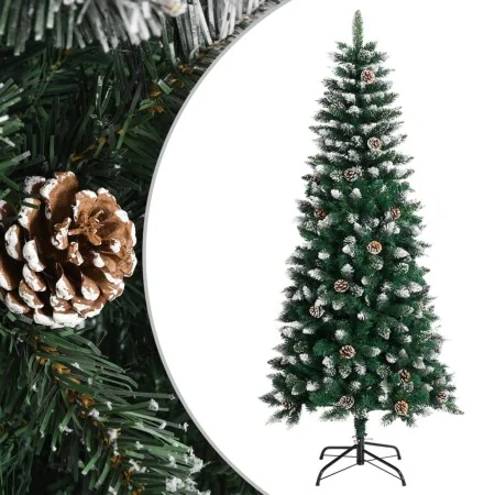 Árbol de Navidad artificial con soporte PVC verde 150 cm by , Christmas trees - Ref: Foro24-345174, Price: 56,79 €, Discount: %