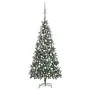 Árbol de Navidad helado con luces, bolas y piñas 210 cm de , Arboles de navidad - Ref: Foro24-3077897, Precio: 157,87 €, Desc...