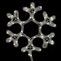 Figura de Navidad de copo de nieve con LED 2 piezas 27x27 cm by , Christmas lights - Ref: Foro24-3154285, Price: 33,28 €, Dis...