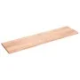 Estante pared madera roble tratada marrón claro 200x50x(2-4) cm von , Regale und Regale - Ref: Foro24-363728, Preis: 94,33 €,...