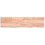 Estante pared madera roble tratada marrón claro 200x50x(2-4) cm von , Regale und Regale - Ref: Foro24-363728, Preis: 94,33 €,...