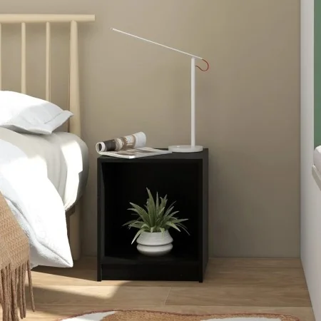 Mesita de noche madera maciza de pino negro 35,5x33,5x41,5 cm de , Mesitas de noche - Ref: Foro24-809927, Precio: 30,42 €, De...