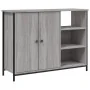 Aparador de madera de ingeniería gris Sonoma 100x33x75 cm von , Sideboards - Ref: Foro24-835552, Preis: 87,63 €, Rabatt: %