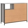 Aparador de madera de ingeniería gris Sonoma 100x33x75 cm von , Sideboards - Ref: Foro24-835552, Preis: 87,63 €, Rabatt: %