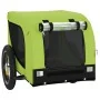 Remolque de bicicleta mascotas hierro tela Oxford verde negro by , pet strollers - Ref: Foro24-93997, Price: 99,56 €, Discoun...