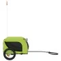 Remolque de bicicleta mascotas hierro tela Oxford verde negro by , pet strollers - Ref: Foro24-93997, Price: 99,56 €, Discoun...