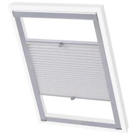 Persiana plisada blanca P08/408 by , Blinds and blinds - Ref: Foro24-131314, Price: 36,99 €, Discount: %