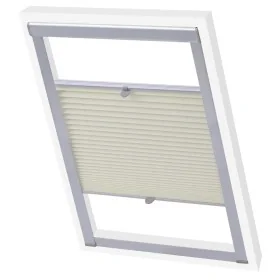 Persiana plisada crema F06 by , Blinds and blinds - Ref: Foro24-131323, Price: 28,80 €, Discount: %