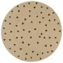 Alfombra de yute tejida a mano estampado de triángulos 90 cm by , Rugs - Ref: Foro24-133689, Price: 63,21 €, Discount: %