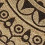 Alfombra de yute tejida a mano estampado marrón oscuro 120 cm by , Rugs - Ref: Foro24-133705, Price: 49,53 €, Discount: %