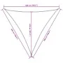 Toldo de vela triangular tela Oxford azul 5x5x5 m von , Sonnenschirme - Ref: Foro24-135565, Preis: 41,44 €, Rabatt: %