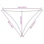 Toldo de vela triangular tela Oxford azul 5x7x7 m by , Umbrellas - Ref: Foro24-135567, Price: 49,92 €, Discount: %
