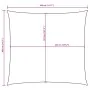 Toldo de vela cuadrado tela Oxford amarillo 3,6x3,6 m von , Sonnenschirme - Ref: Foro24-135578, Preis: 46,62 €, Rabatt: %
