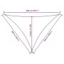 Toldo de vela triangular tela Oxford amarillo 5x5x6 m von , Sonnenschirme - Ref: Foro24-135623, Preis: 45,62 €, Rabatt: %
