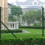 Valla de tela metálica con postes acero verde 1,5x25 m von , Zaunpaneele - Ref: Foro24-140359, Preis: 241,02 €, Rabatt: %