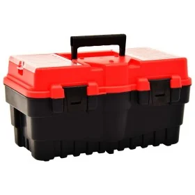 Caja de herramientas de plástico rojo 462x256x242 mm de , Cajas de herramientas - Ref: Foro24-146269, Precio: 29,35 €, Descue...