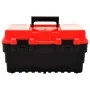 Caja de herramientas de plástico rojo 462x256x242 mm de , Cajas de herramientas - Ref: Foro24-146269, Precio: 29,35 €, Descue...
