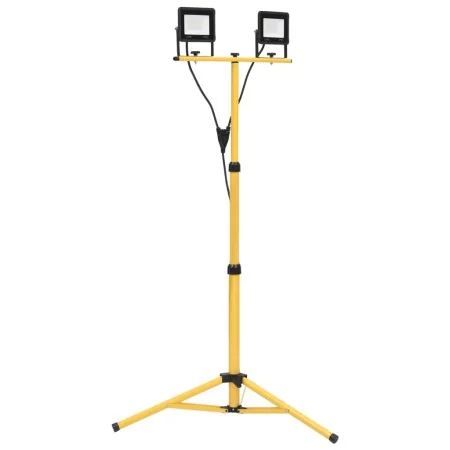 Foco LED con trípode 2x50 W blanco cálido by , Spotlights and reflectors - Ref: Foro24-149656, Price: 76,88 €, Discount: %