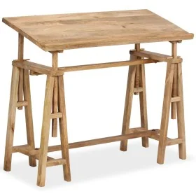 Mesa de dibujo de madera maciza de mango 116x50x76 cm by , Art and drawing tables - Ref: Foro24-244948, Price: 326,35 €, Disc...
