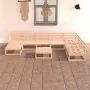 Juego de muebles de jardín 8 piezas madera maciza de pino de , Conjuntos de jardín - Ref: Foro24-3075709, Precio: 458,11 €, D...