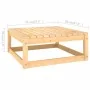 Juego de muebles de jardín 11 piezas madera maciza de pino de , Conjuntos de jardín - Ref: Foro24-3075929, Precio: 658,70 €, ...