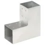 Conectores de postes en L 4 uds metal galvanizado 81x81 mm de , Postes de cerca - Ref: Foro24-145462, Precio: 48,97 €, Descue...