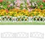 Borduras de jardín 17 unidades PP blanco 10 m by , Garden edging and edging - Ref: Foro24-318295, Price: 43,29 €, Discount: %
