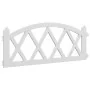Borduras de jardín 17 unidades PP blanco 10 m by , Garden edging and edging - Ref: Foro24-318295, Price: 43,29 €, Discount: %