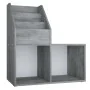 Revistero de niños madera de ingeniería hormigón 71x30x78,5 cm de , Revisteros - Ref: Foro24-339517, Precio: 50,34 €, Descuen...