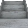 Revistero de niños madera de ingeniería hormigón 71x30x78,5 cm de , Revisteros - Ref: Foro24-339517, Precio: 50,34 €, Descuen...