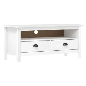 Mueble de TV Hill madera maciza de pino blanco 110x40x47 cm von , TV-Möbel - Ref: Foro24-288924, Preis: 125,15 €, Rabatt: %