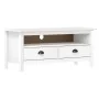 Mueble de TV Hill madera maciza de pino blanco 110x40x47 cm von , TV-Möbel - Ref: Foro24-288924, Preis: 125,15 €, Rabatt: %