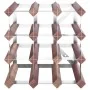 Botellero para 12 botellas madera maciza pino marrón by , Wine racks - Ref: Foro24-340891, Price: 33,83 €, Discount: %