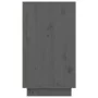 Mueble zapatero de madera maciza de pino gris 110x34x61 cm de , Zapateros y organizadores de calzado - Ref: Foro24-814451, Pr...