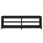 Banco zapatero de madera maciza de pino negro 160x36,5x50 cm by , Shoe racks and shoe organizers - Ref: Foro24-821728, Price:...