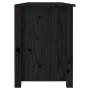 Banco zapatero de madera maciza de pino negro 160x36,5x50 cm by , Shoe racks and shoe organizers - Ref: Foro24-821728, Price:...