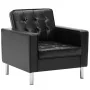 Sillón de cuero sintético negro von , Sessel - Ref: Foro24-247018, Preis: 224,20 €, Rabatt: %