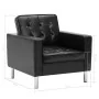 Sillón de cuero sintético negro von , Sessel - Ref: Foro24-247018, Preis: 224,20 €, Rabatt: %
