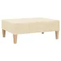 Taburete de tela color crema 78x56x32 cm von , Osmanen - Ref: Foro24-337677, Preis: 52,97 €, Rabatt: %