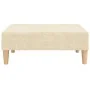 Taburete de tela color crema 78x56x32 cm von , Osmanen - Ref: Foro24-337677, Preis: 52,97 €, Rabatt: %