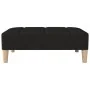 Reposapiés de tela negro 78x56x32 cm by , Ottomans - Ref: Foro24-337801, Price: 81,63 €, Discount: %